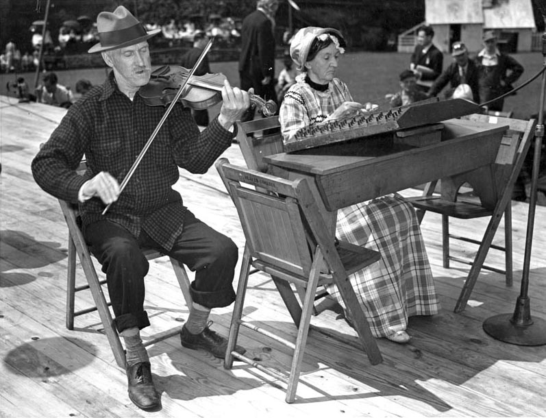 Herbert and Ada Bradley at Pennsylvania Folk Festival, 1938